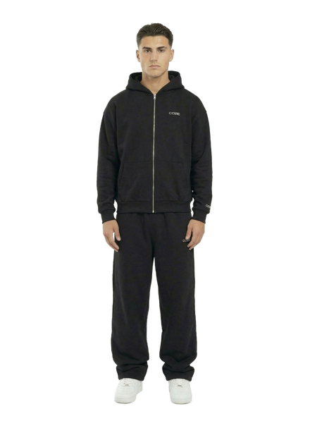 ZIP-UP BLACK
