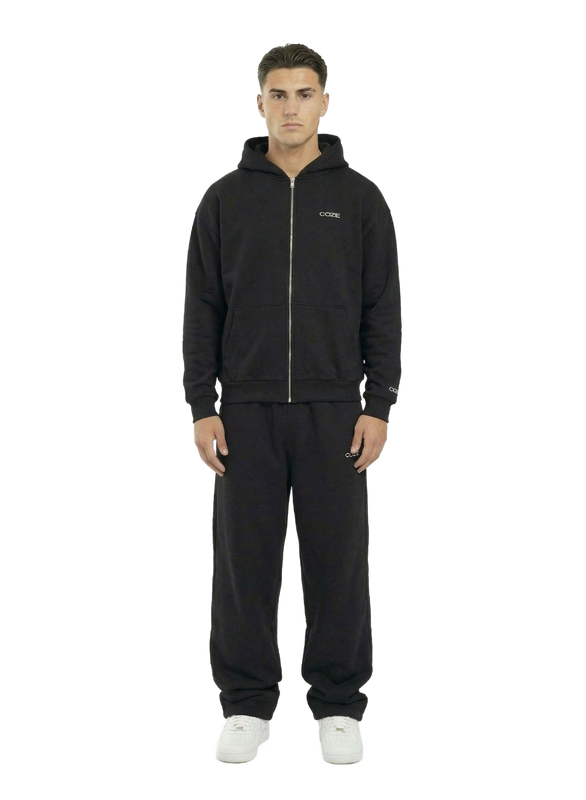 ZIP-UP BLACK