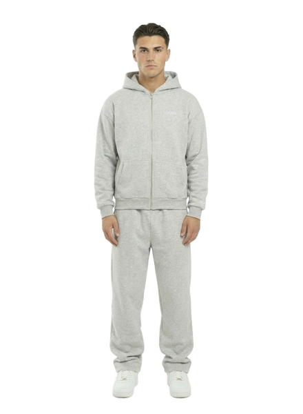 ZIP-UP GREY MARL