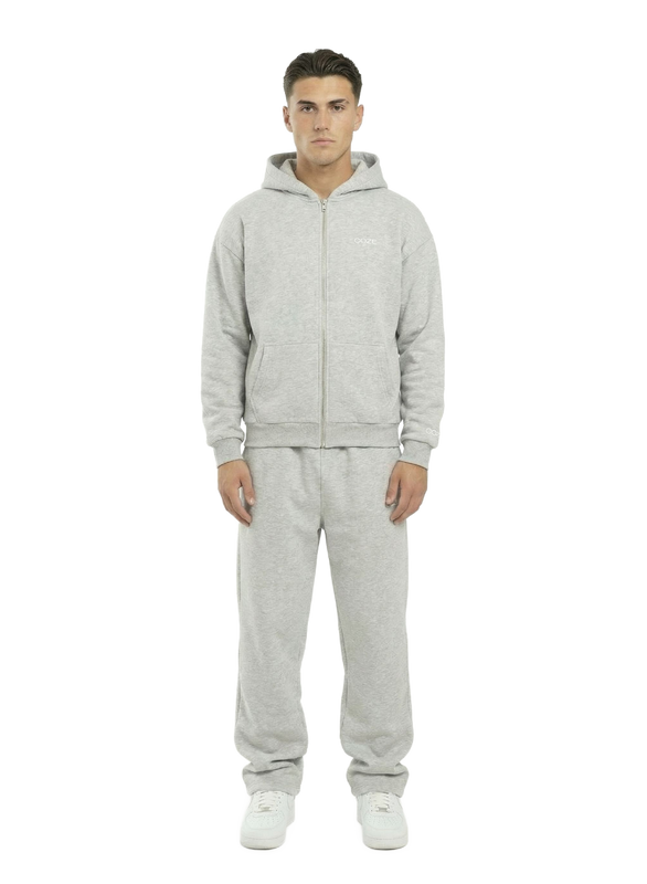 ZIP-UP GREY MARL